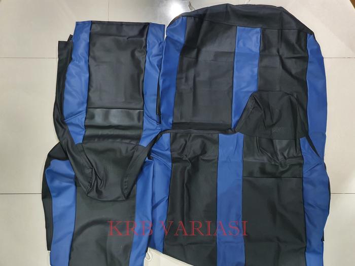 Gambar SARUNG JOK MOBIL Canter Sarung Mobil Cover Jok - Biru dari KRB Variasi Mobil undefined Tokopedia