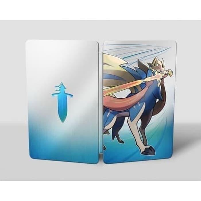 Gambar Nintendo Switch Steel Case STEELCASE Only Pokemon Sword (NO GAME) dari waroengame M2SQ undefined Tokopedia