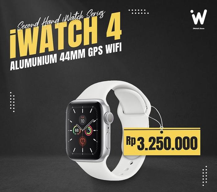 Jual iwatch series alumunium 44mm gps wifi Kota Pontianak