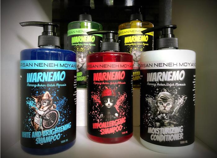 Gambar shampo kucing warnemo 1000ml - conditioner dari warnemo.collection undefined Tokopedia