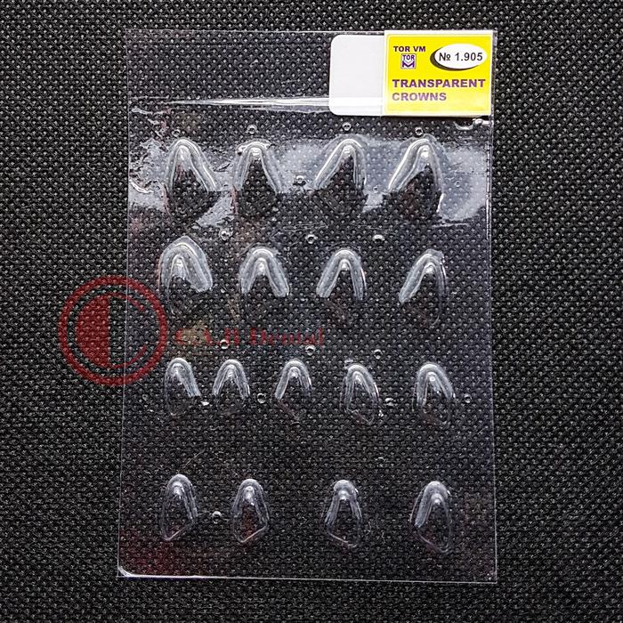 Gambar Tor Crown Cetakan Plastik Transparan Reffil - 1905 dari CAB DENTAL undefined Tokopedia