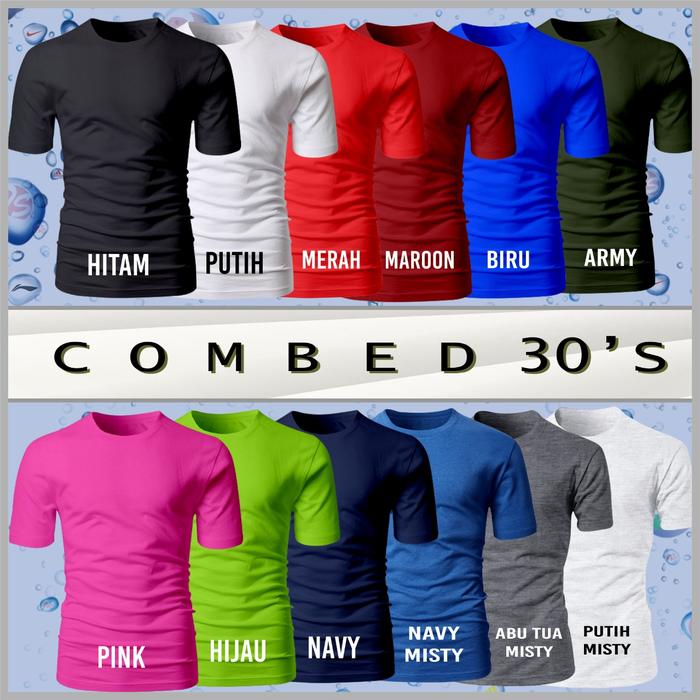 Gambar kaos polos pria dari RILAN @SHOP undefined Tokopedia