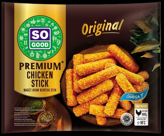 Gambar CHICKEN STICK PREMIUM SO GOOD 400GR DAGING AYAM OLAHAN STIK HALAL - STICK PREMIUM dari LATTEBLESS undefined Tokopedia