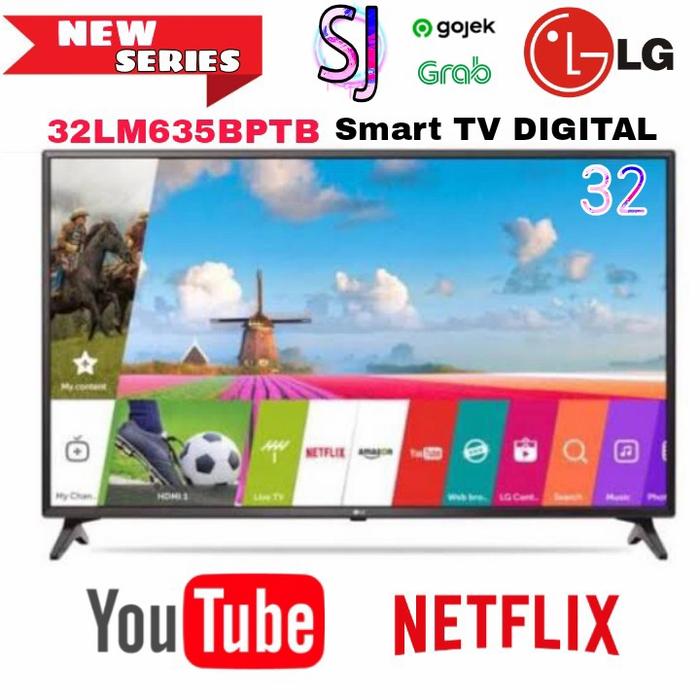 Jual LG 32LM635 LED TV -32 INCH SMART TV HDMI NEW SERIES