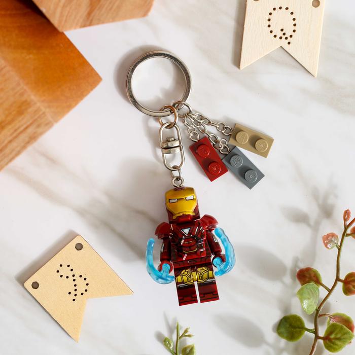 Gambar Keychain / Gantungan Kunci dg Minifigure NON lego (-part 3) Kado Unik - Iron Man dari gutglatt undefined Tokopedia
