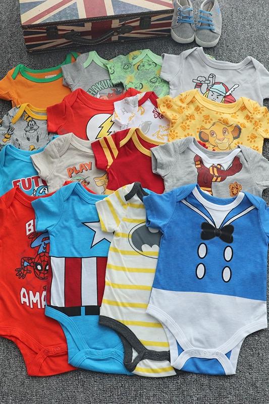 BAJU BAYI JUMPER SUPERHERO IRON MAN THOR BATMAN HULK SPIDERMAN IMPOR  CAPTAIN AMERICA, 0-3 Bulan