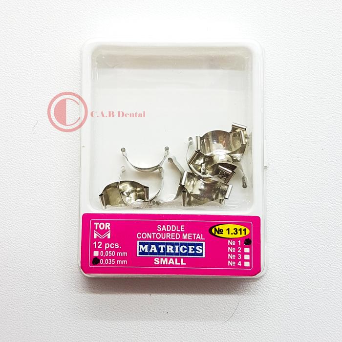 Jual Tor Metal Saddle Matrix Refill / Saddle Matrix Contoured - S - Kab ...