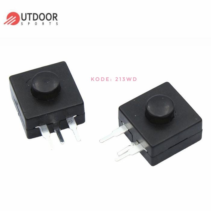 Jual Saklar Tombol Hidup Mati 3mode Saklar On Off Senter Kepala 3 Kaki ...