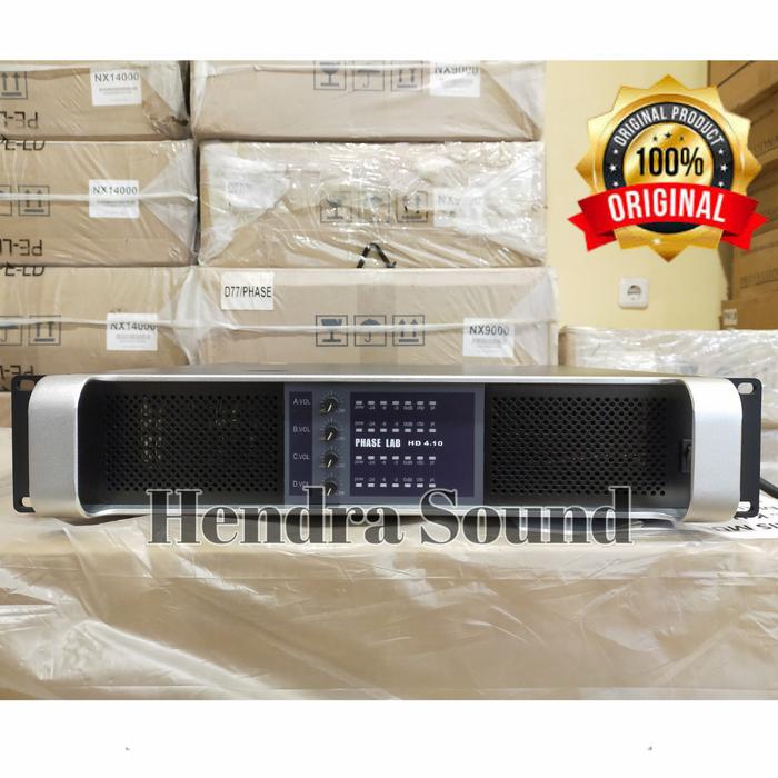 Gambar Power Amplifier Phaselab PHASE LAB HD 4.10 HD4.10 4 channel dari Hendra Sound Music undefined Tokopedia