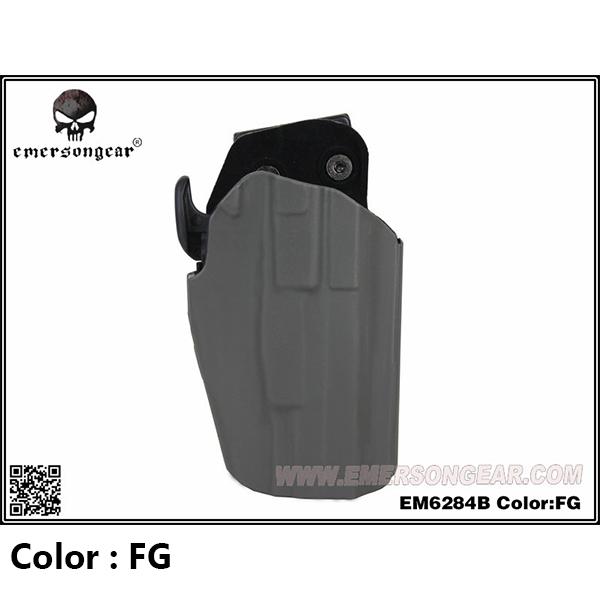 Gambar EmersonGear 579 Tactical Hand Gun Holster Right Hand with Belt Clip - FG(ABU) dari BestTopStore37 undefined Tokopedia