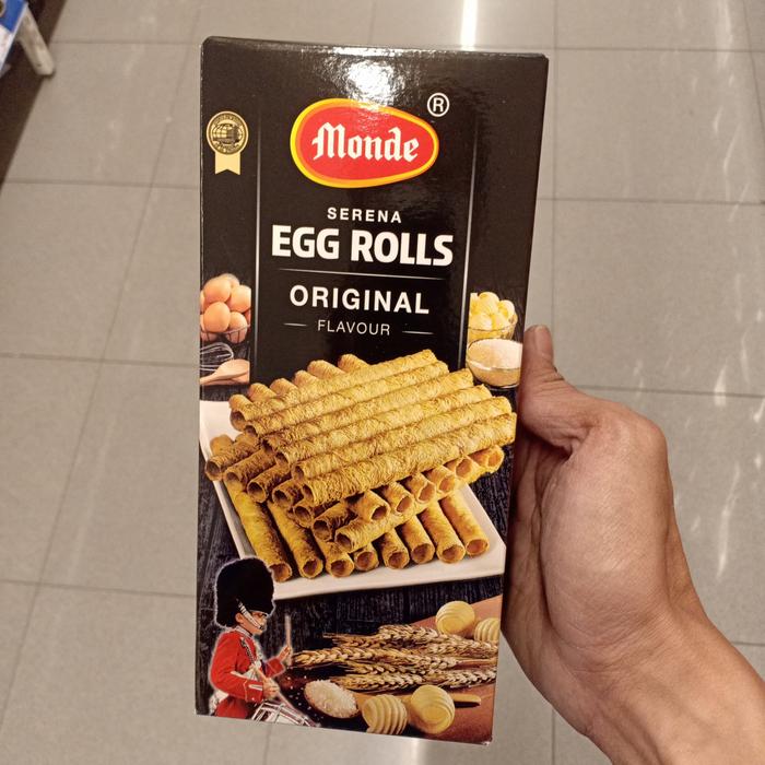 Gambar MONDE BISC SERENA EGG ROLL168Gram dari wwwsansan undefined Tokopedia