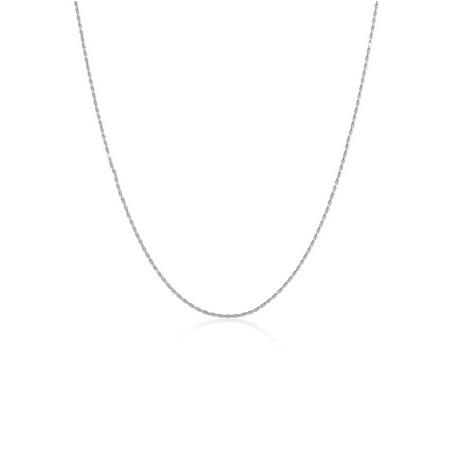 Jual Silver Kalung Cord Fine Basic 