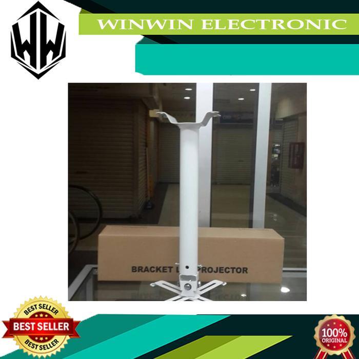 Gambar bracket gantung projector/proyektor/infocus universal harga grosir - Putih dari WinWin Electronic 1 undefined Tokopedia