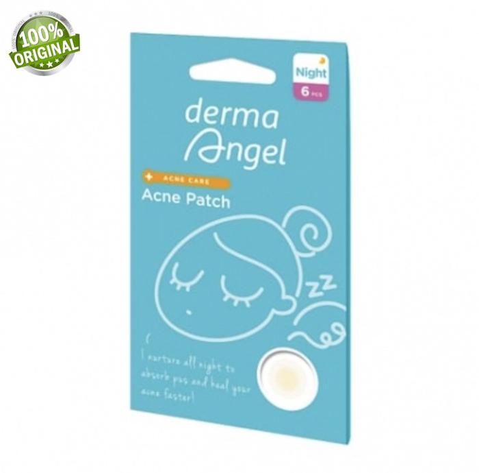 Gambar DERMA ANGEL - Acne Patch Night - 6 Patch dari Wabi Sabi Cosmetics undefined Tokopedia
