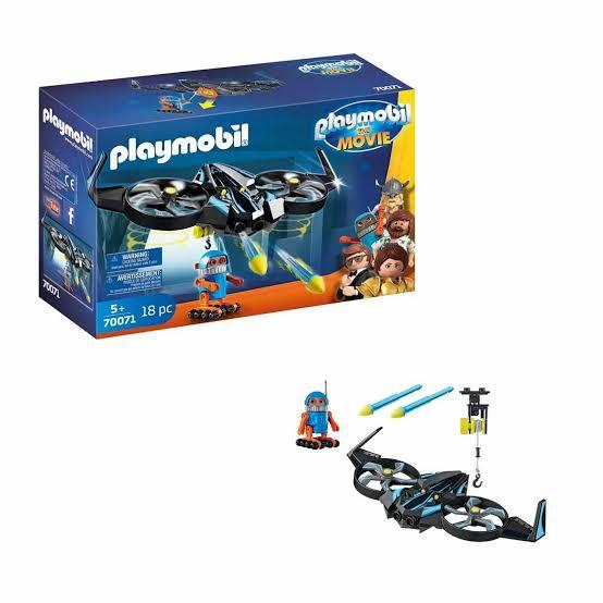 Jual Figure Miniatur Playmobil Movie 70071 Robotitron Drone Top