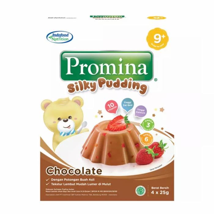 Gambar Promina Silky Puding Strawberry/ Coklat Box Snack Bayi - Cokelat dari Sakura Baby Kids undefined Tokopedia