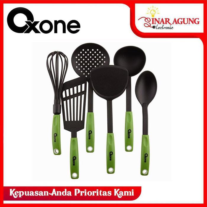 Gambar OXONE KITCHEN TOOLS / SPATULA 6 PCS OX953 OX-953 OX 953 - ORIGINAL - Orange dari SINAR AGUNG ELEKTRONIK_NEW undefined 3 Tokopedia