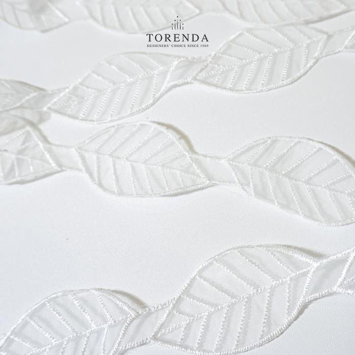 Gambar Torenda Renda Giver - White Leaf / Meter - Besar dari Torenda undefined Tokopedia