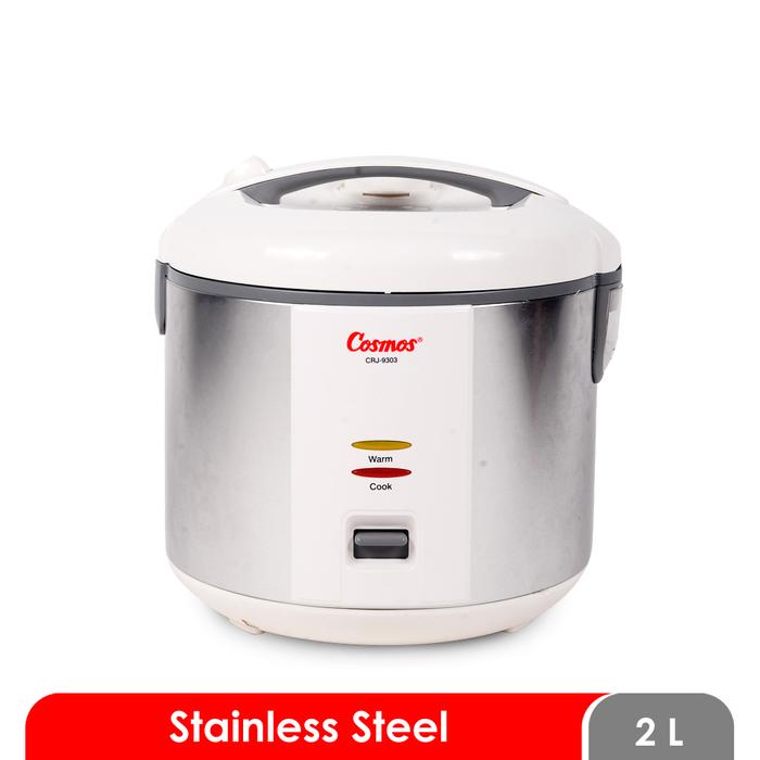 Gambar MAGICOM / RICE COOKER COSMOS CRJ9303 PANCI STAINLESS - 9303 dari pantes agung undefined Tokopedia