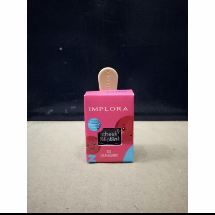Gambar Implora Lip Tint - Tahan Lama dan Berkilau - Gloss, Lipstick - 05 cranberry dari tokoserbaada8888_NEW undefined Tokopedia