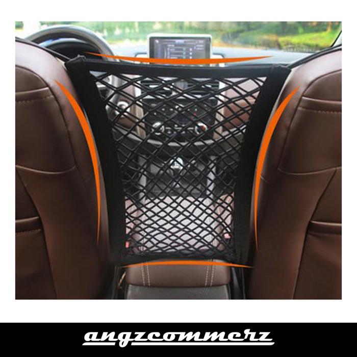 Gambar ANGZCOMMERZ Car Seat Pocket Storage Net Double Net (4 Sides) dari ANGZCOMMERZ undefined Tokopedia