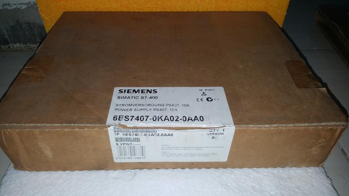 Gambar SIMATIC SIEMENS S7-400, Power supply PS407: 10 A 6ES7407-0KA02-0AA0 dari SIEMENS DLL undefined Tokopedia