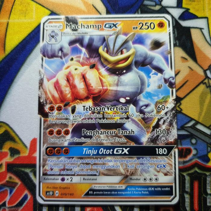 Gambar Pokemon Indonesia GX Pokemon Starter Deck - Machamp GX dari Kelontong Card Shop undefined Tokopedia