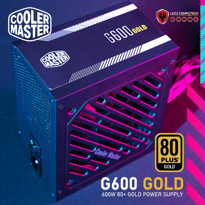 Jual Cooler Master G600 Gold Psu 600w 80 Gold Non Modular Jakarta Utara Lezz Computech Tokopedia