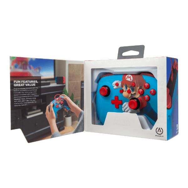 Gambar PowerA Enhanced Wired Controller Nintendo Switch Jack 3.5mm + Mapping - MARIO PUNCH dari waroengame M2SQ undefined Tokopedia