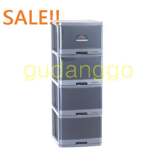 Gambar [Cargo] Excel Container L4 XC-12 Lion Star Laci Plastik Large Susun 4 dari Gudanggo Houseware undefined Tokopedia
