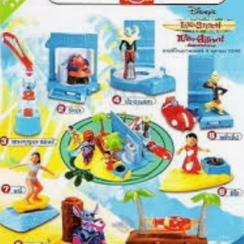 Gambar McD Happy Meal Lilo & Stitch 2000 Asia Complete Set of 8 MIP dari Bits and Pieces 02 undefined Tokopedia