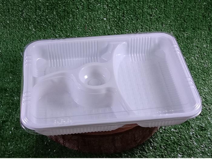 Gambar Mika Bento / Tempat Makan / Tempat Nasi Bento / Food Display - Bento Sekat 4 dari Intisaritbk undefined Tokopedia