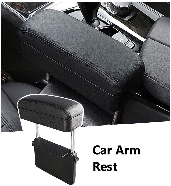 Gambar Car Seat Gap Armrest Sandaran Bantal Tangan Organizer Arm Rest Celah Jok Mobil - Full Black dari Gentleman Car undefined Tokopedia