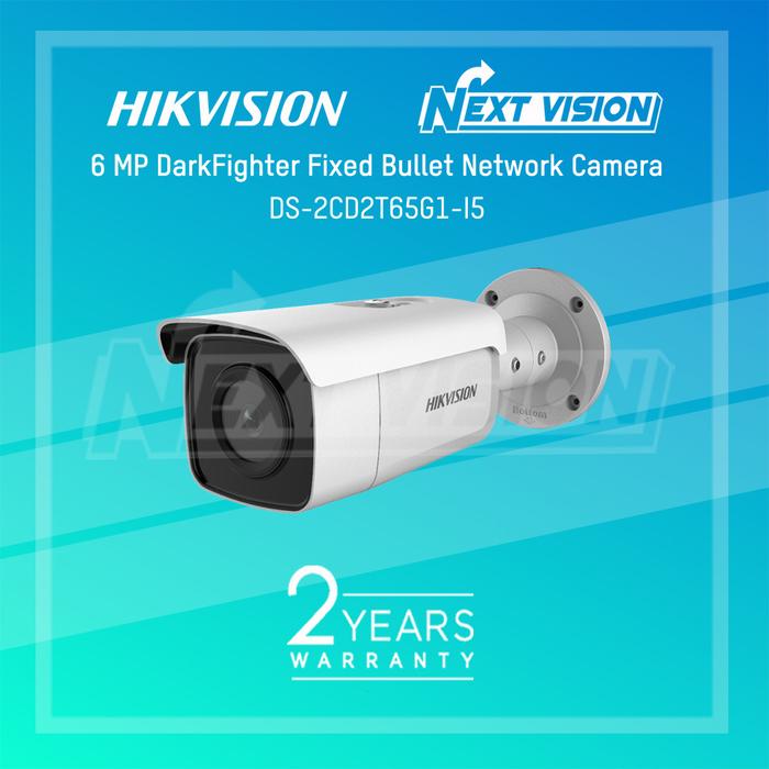 DS-2CD2T65G1-I5 HIKVISION IP CAMERA MP DARK FIGHTER IR 50M di Next  Vision Store Tokopedia