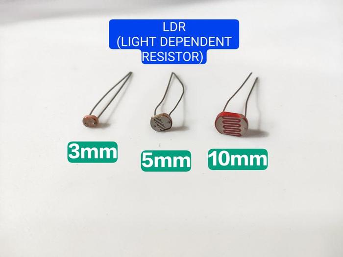 Gambar LDR - Light Dependent Resistor (Pilih Varian) - 3mm dari ELECTRO CORE undefined Tokopedia