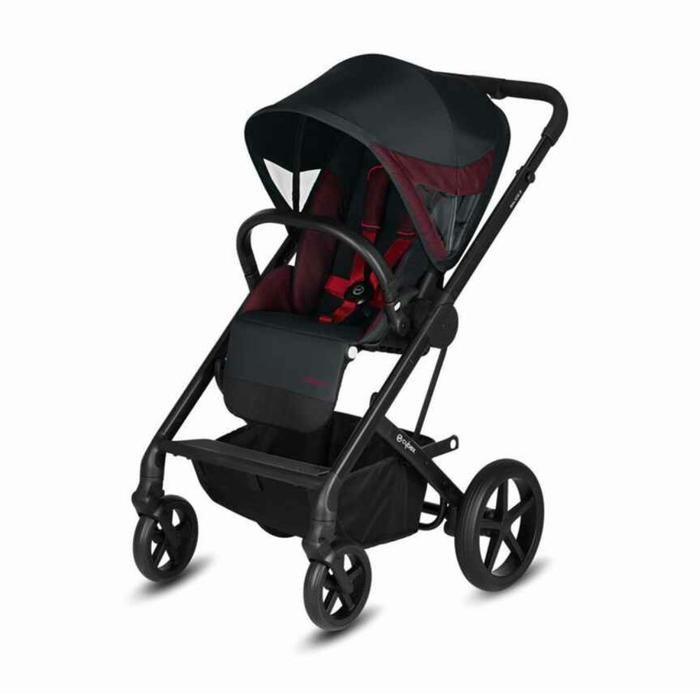 Gambar Stroller Kereta Dorong Bayi Cybex Balios S Edition One Hand Folding Empuk - victory black dari LemariAnakku undefined Tokopedia