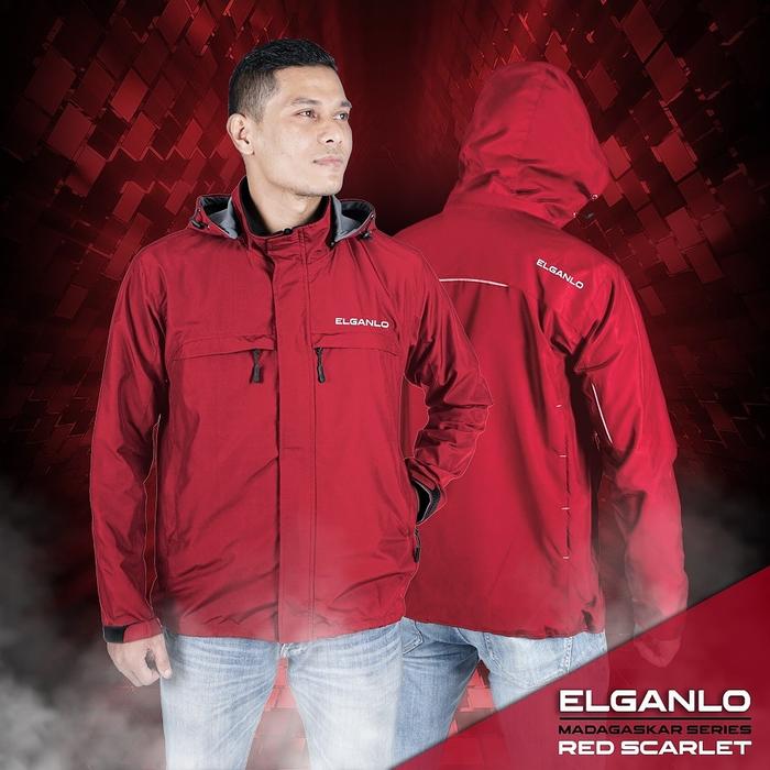 Gambar Jaket Pria Jaket Motor Harian Jaket Parasut Anti Angin By Elganlo - RED, S dari ELGANLO undefined Tokopedia