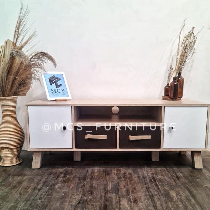 Gambar Meja Bufet Lemari TV Mebel Furniture Semarang - 120 cm, Smg Rkit Cht DL dari Mebel Semarang MCS Furniture undefined Tokopedia