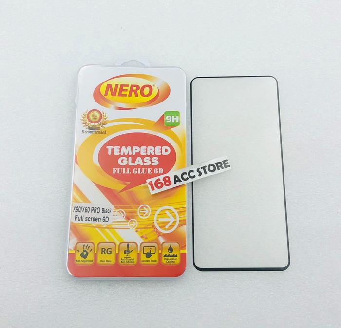 Gambar TEMPERED GLASS VIVO X60 / X60 PRO FULL GLUE / FULL COVER / FULL LEM - x60 dari 168ACCSTORE undefined Tokopedia