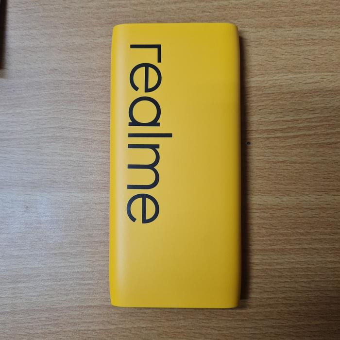 Gambar Realme power bank 10.000mah tipe C original garansi resmi warna trendy - Kuning dari Market Plan undefined Tokopedia