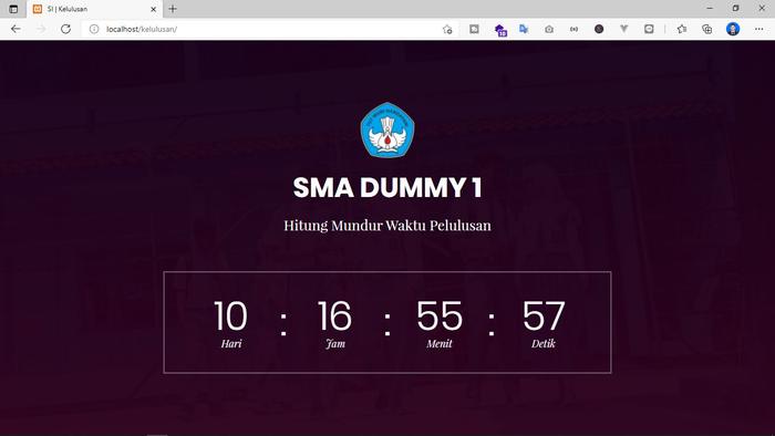 Gambar Aplikasi Sistem Informasi Kelulusan Sekolah dari AlFatih Developer undefined Tokopedia