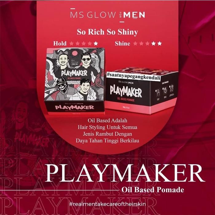 Gambar MS GLOW POMADE PLAYMAKER - Oily dari Faatin Shop99 undefined Tokopedia