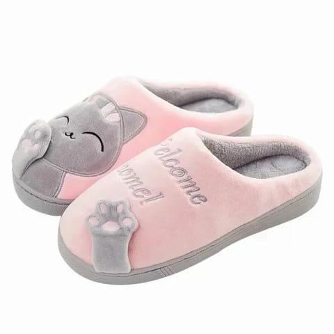 Gambar Sandal anti slip / sandal bulu / sandal lucu / sandal rumah / sandal - Pink Grey, 40/41 dari Younglife68 undefined Tokopedia