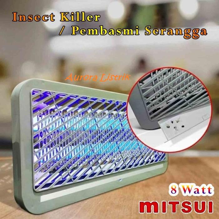 Gambar MITSUI Insect Killer Lamp Perangkap Nyamuk Serangga UV NEON 20 40 Watt - 8 Watt dari Aurora Listrik undefined Tokopedia