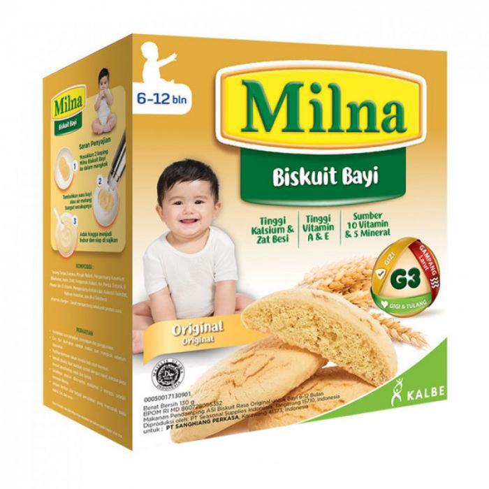 Gambar Milna Biskuit Bayi Food Baby Snack Makanan Cemilan Anak - Original dari HelloBebe Babyshop undefined Tokopedia
