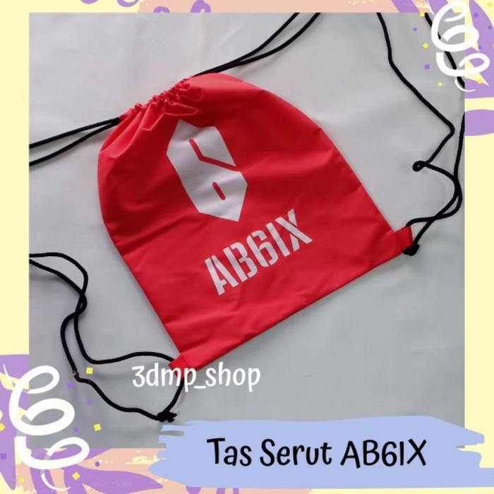Gambar Tas Serut AB6IX Kpop dari 3dmp_shop undefined Tokopedia