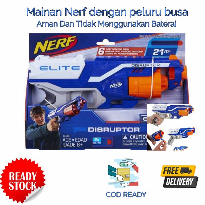 Elite Disruptor Pistola Nerf No Dispara Nerf Tambor Giratorio Nerf