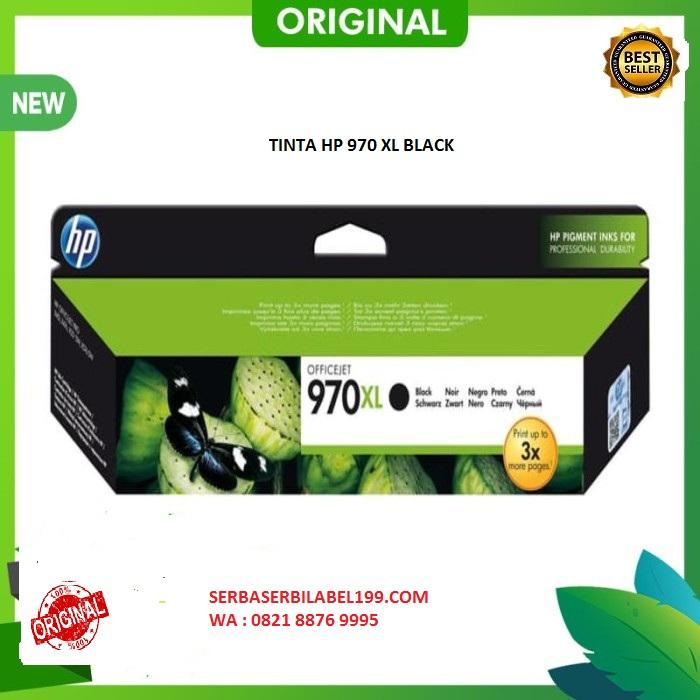 Jual TINTA HP 970 Xl BLACK Ink Catridge HP970XL Original - Jakarta Pusat -  serbaserbi Label | Tokopedia