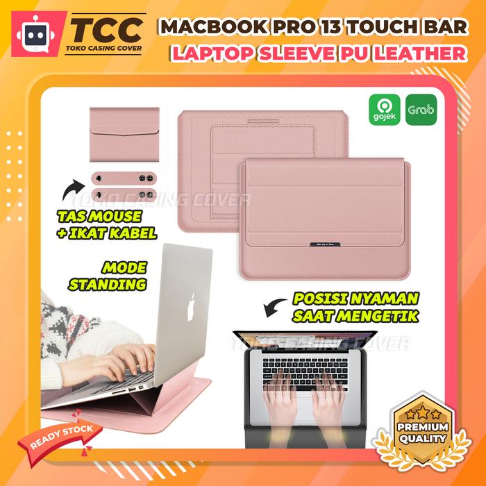 Jual MacBook Pro 13 Touch Bar 2017 2018 Sarung Casing Stand Sleeve