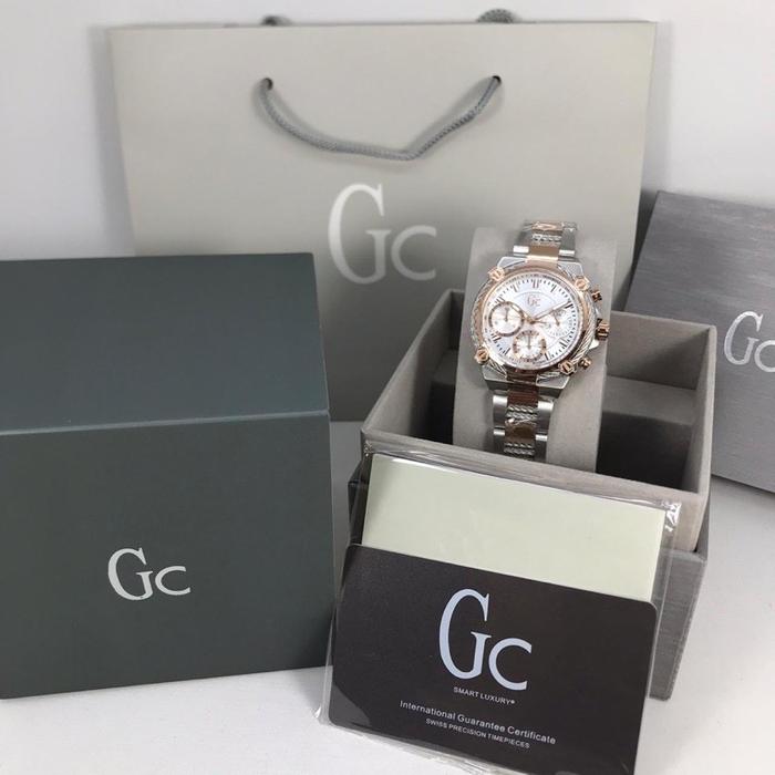 Gambar Jam tangan couple collection original gc 45mm & 38mm Fullset | 5c99 - Single cwo, Cewek 38mm dari KAY03WATCH undefined Tokopedia